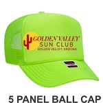 5 Panel Trucker Cap
