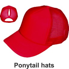 Women's Ponytail Hat